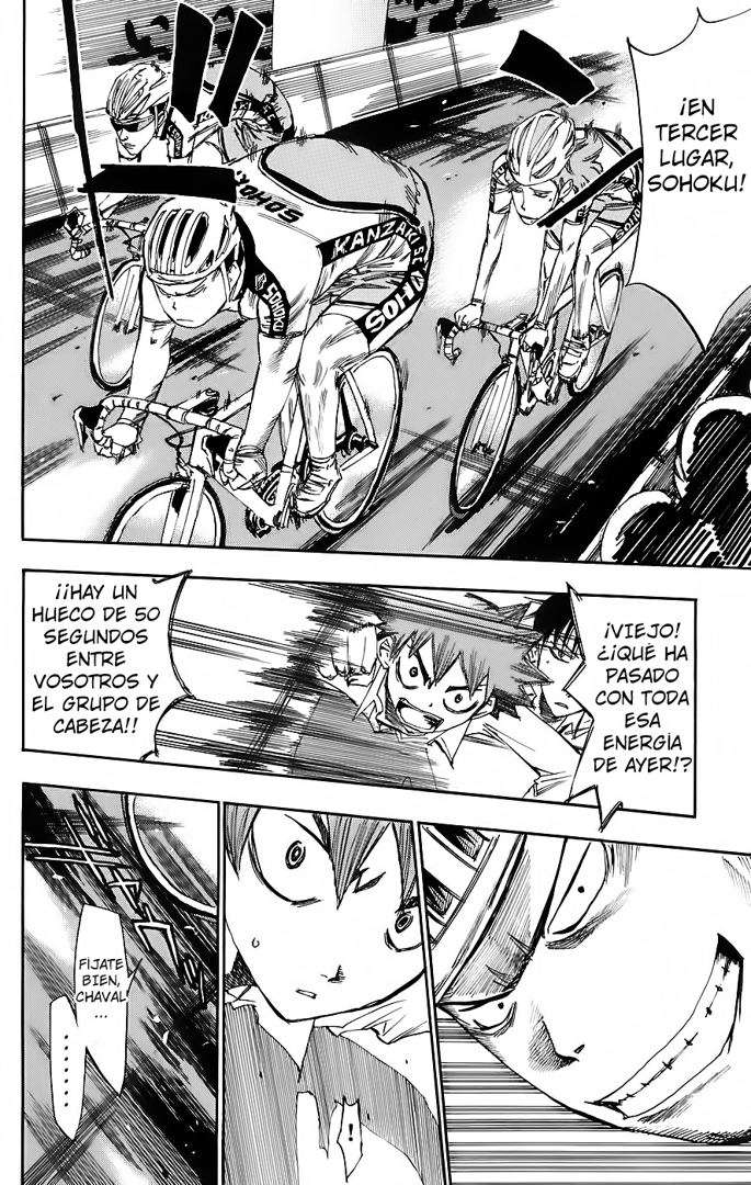 Yowamushi Pedal Capitulo 38: Clasificación para el Interescolar página 18