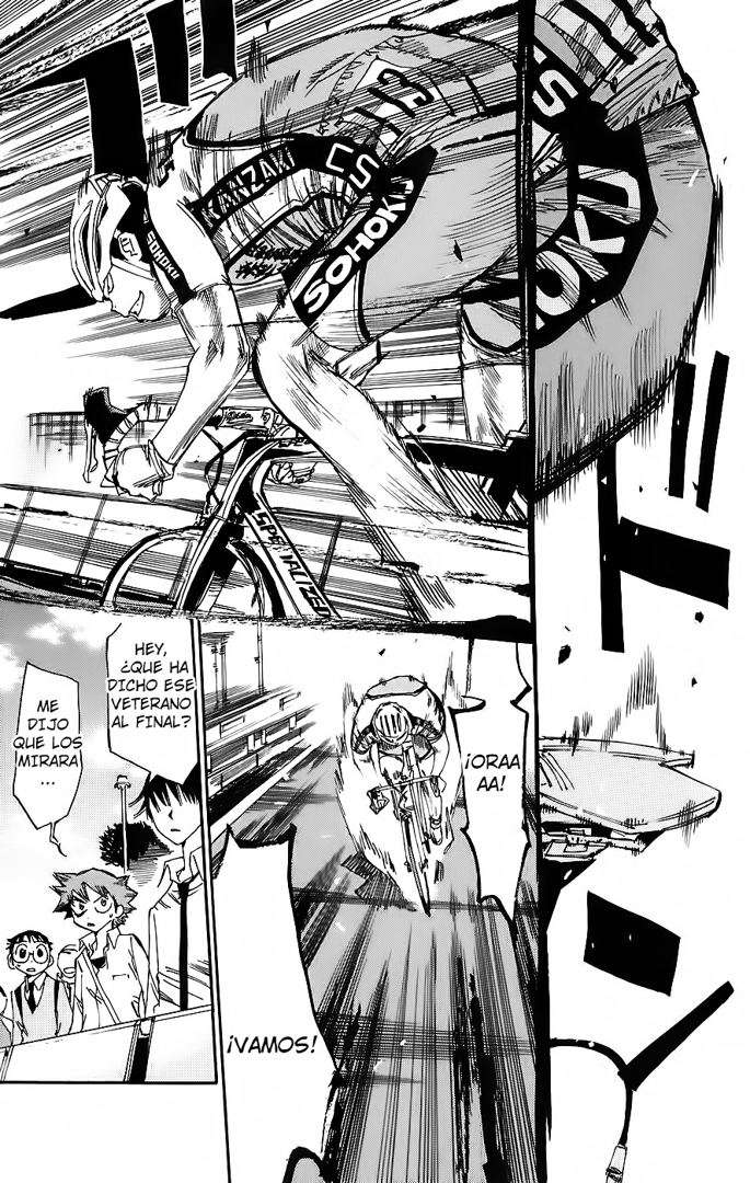 Yowamushi Pedal Capitulo 38: Clasificación para el Interescolar página 19