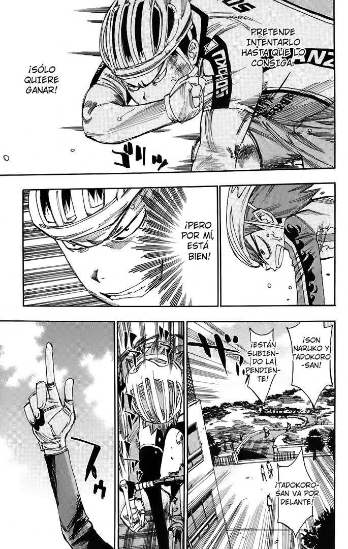 Yowamushi Pedal Capitulo 38: Clasificación para el Interescolar página 4