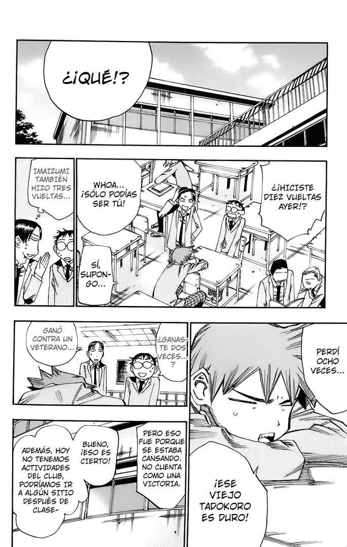 Yowamushi Pedal Capitulo 38: Clasificación para el Interescolar página 7