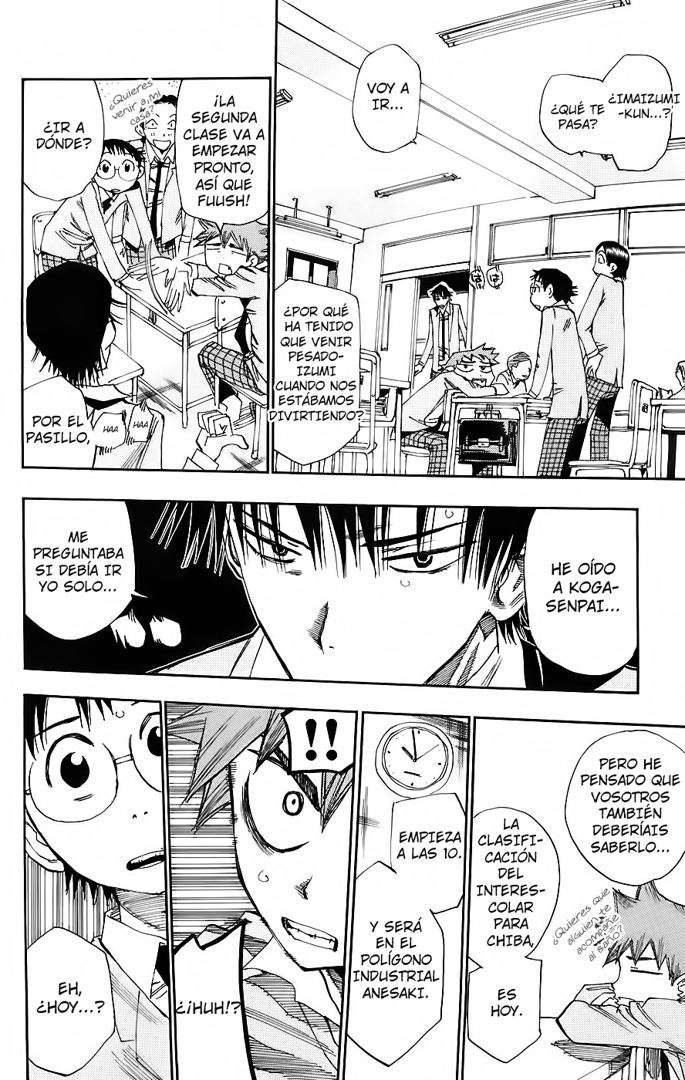 Yowamushi Pedal Capitulo 38: Clasificación para el Interescolar página 9