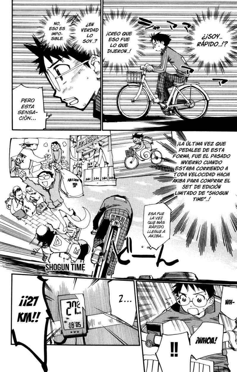 Yowamushi Pedal Capitulo 4: ¡Por el bien del club! página 10