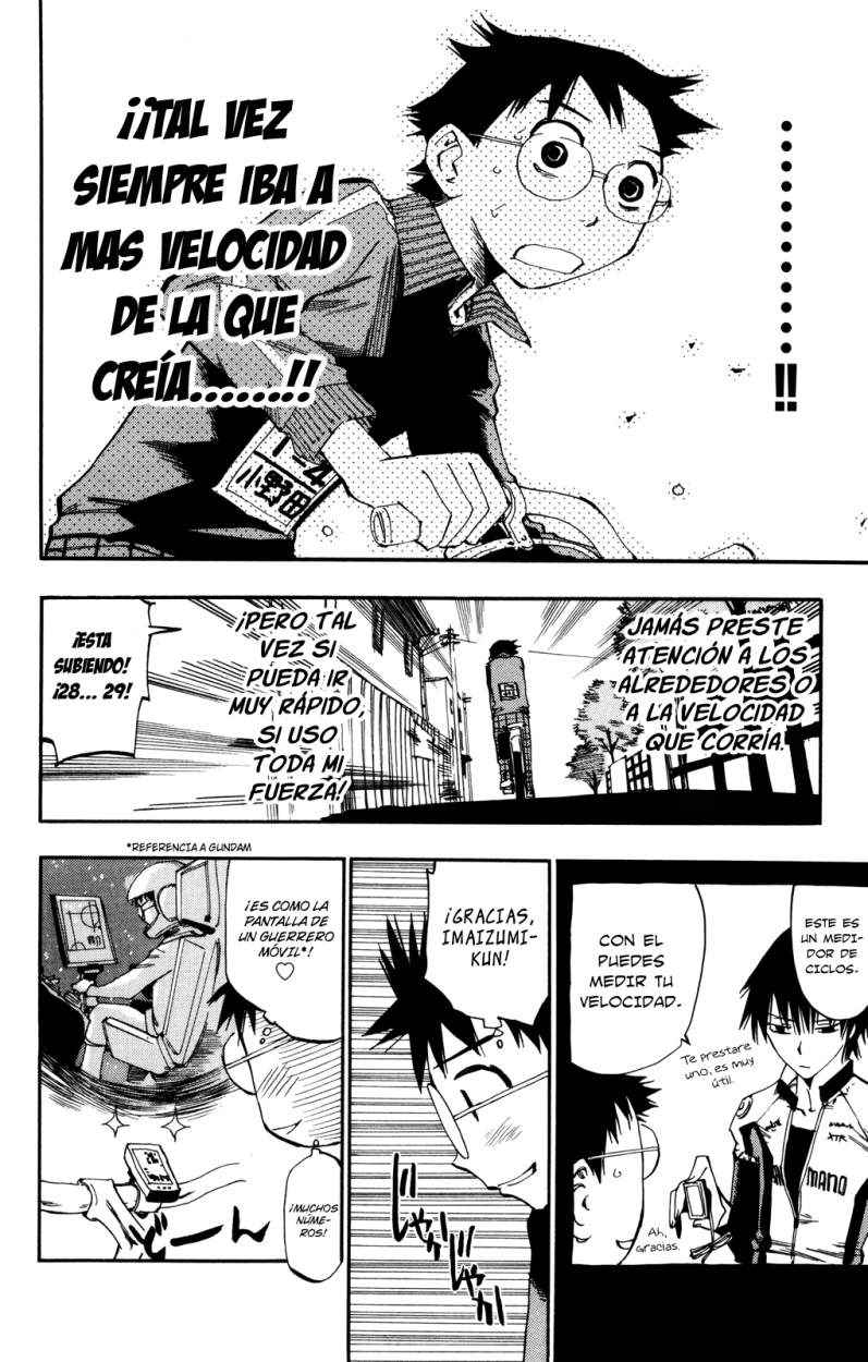 Yowamushi Pedal Capitulo 4: ¡Por el bien del club! página 12
