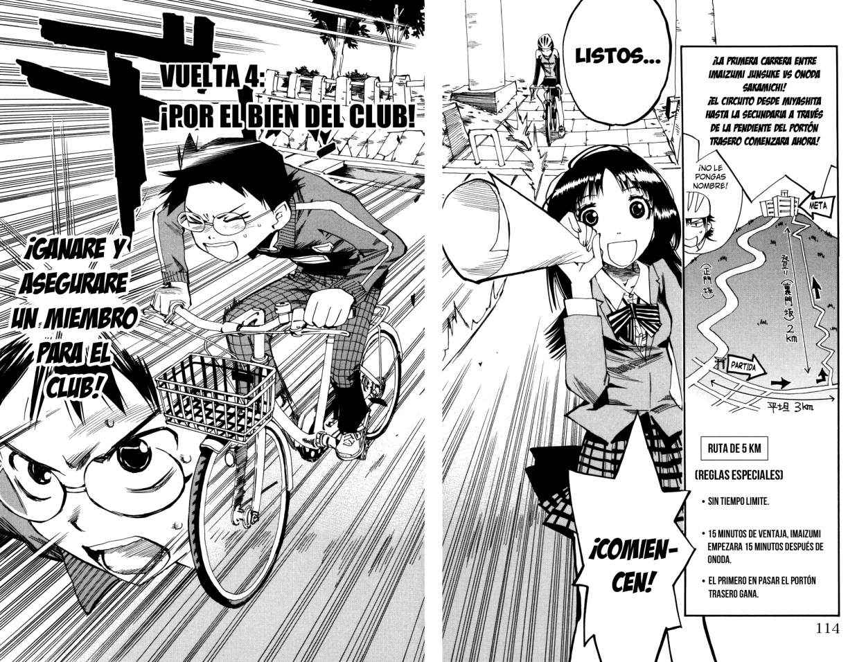 Yowamushi Pedal Capitulo 4: ¡Por el bien del club! página 3