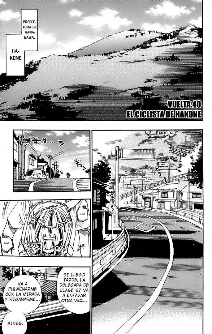 Yowamushi Pedal Capitulo 40: El ciclista de Hakone página 2
