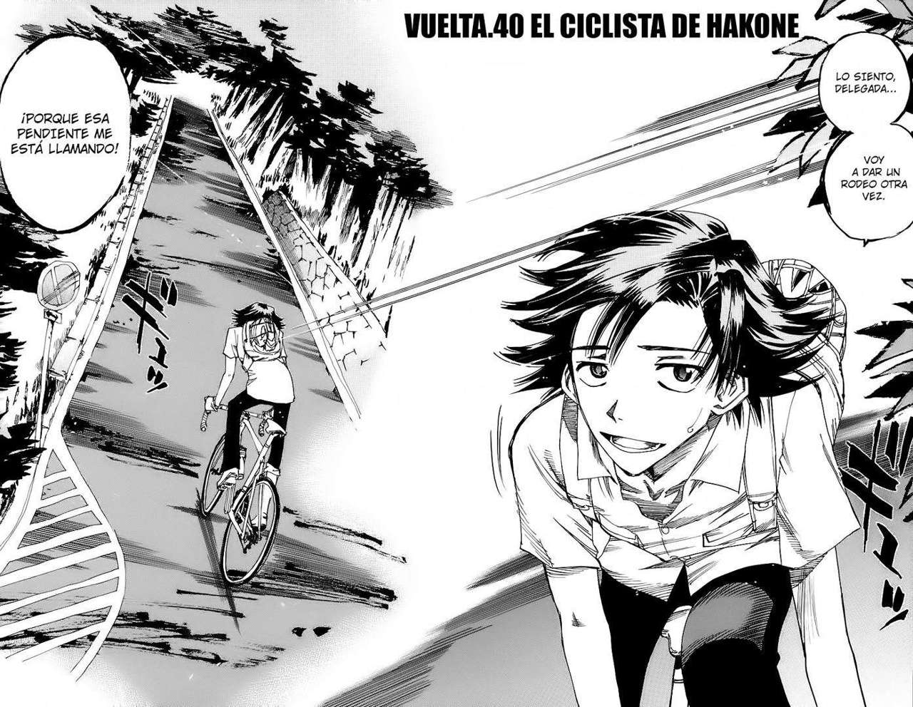 Yowamushi Pedal Capitulo 40: El ciclista de Hakone página 3