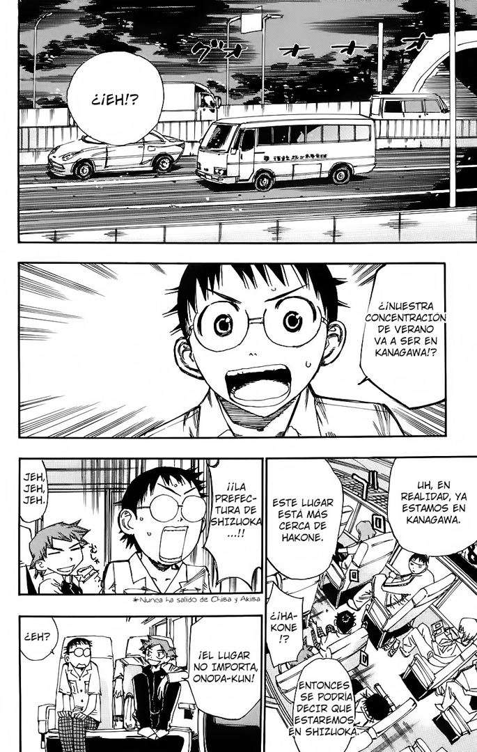 Yowamushi Pedal Capitulo 40: El ciclista de Hakone página 4