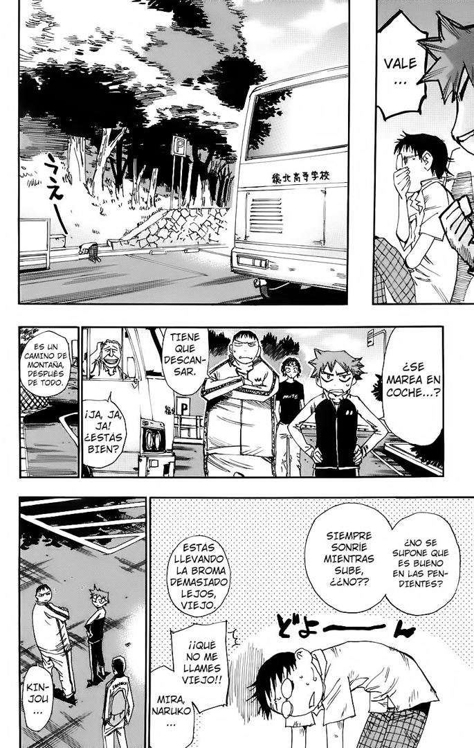 Yowamushi Pedal Capitulo 40: El ciclista de Hakone página 6