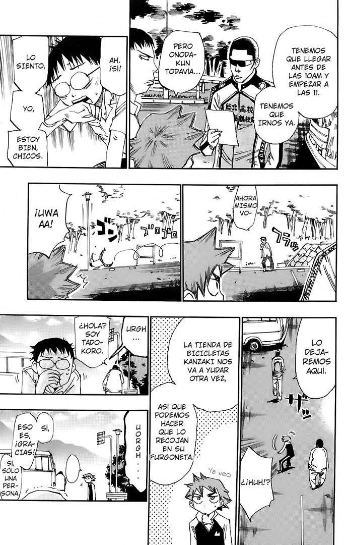 Yowamushi Pedal Capitulo 40: El ciclista de Hakone página 7