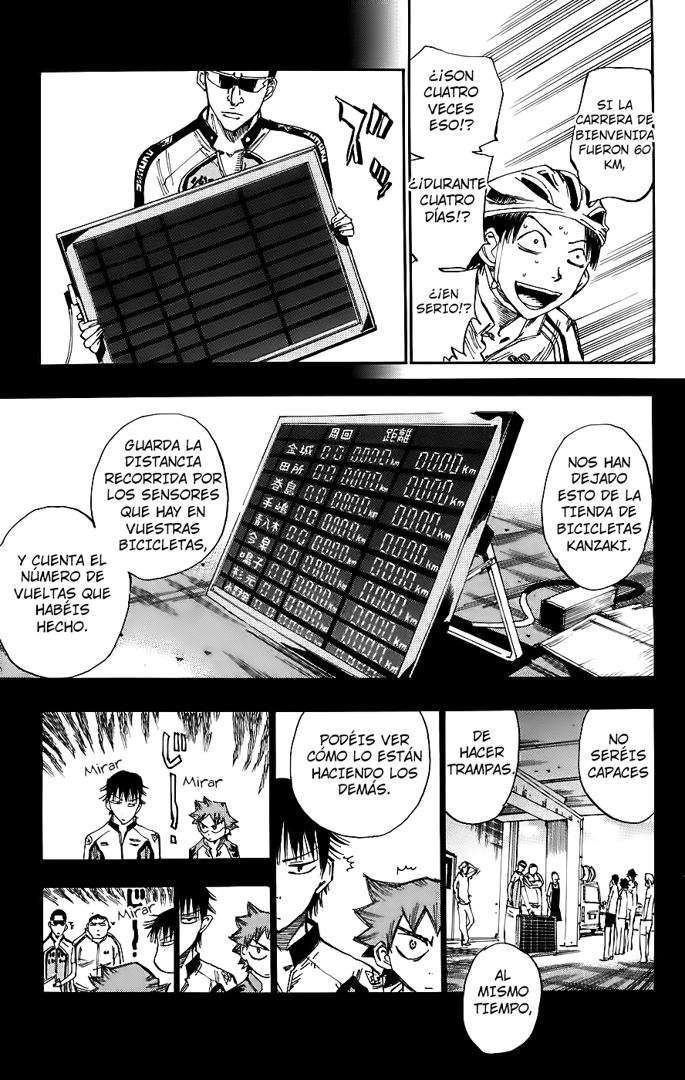 Yowamushi Pedal Capitulo 41: ¡Primer día de concentración! página 12