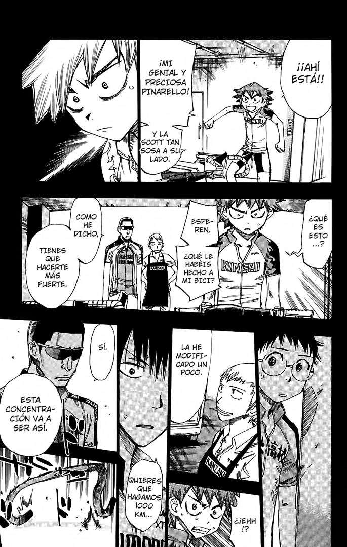 Yowamushi Pedal Capitulo 41: ¡Primer día de concentración! página 14