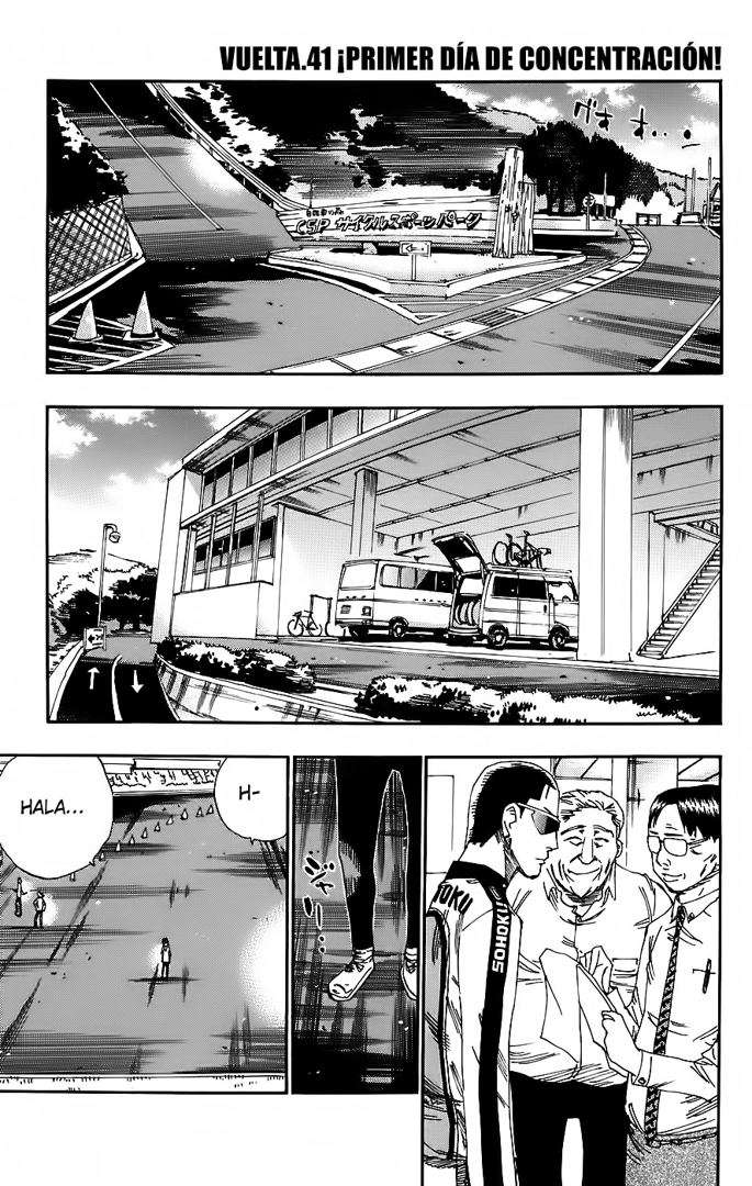 Yowamushi Pedal Capitulo 41: ¡Primer día de concentración! página 2
