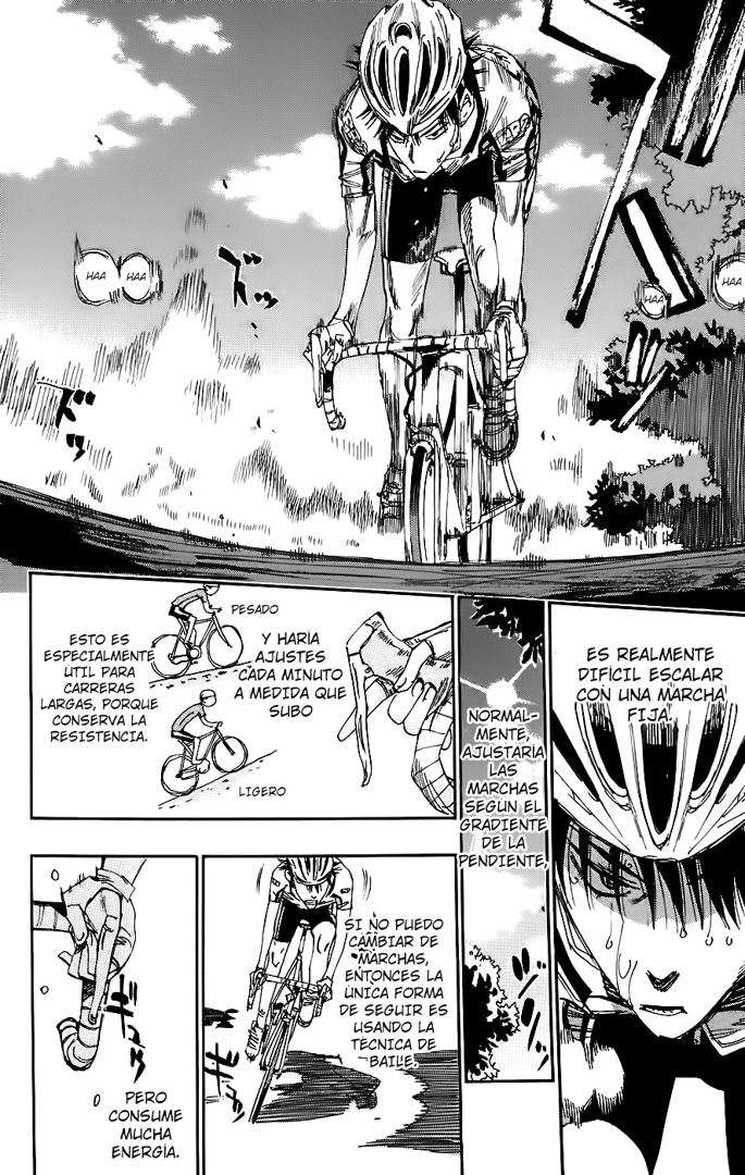Yowamushi Pedal Capitulo 42: Bloqueado página 14