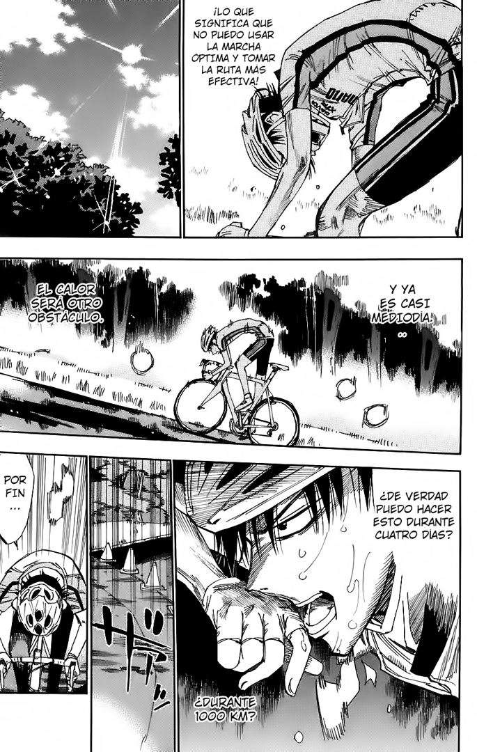 Yowamushi Pedal Capitulo 42: Bloqueado página 15