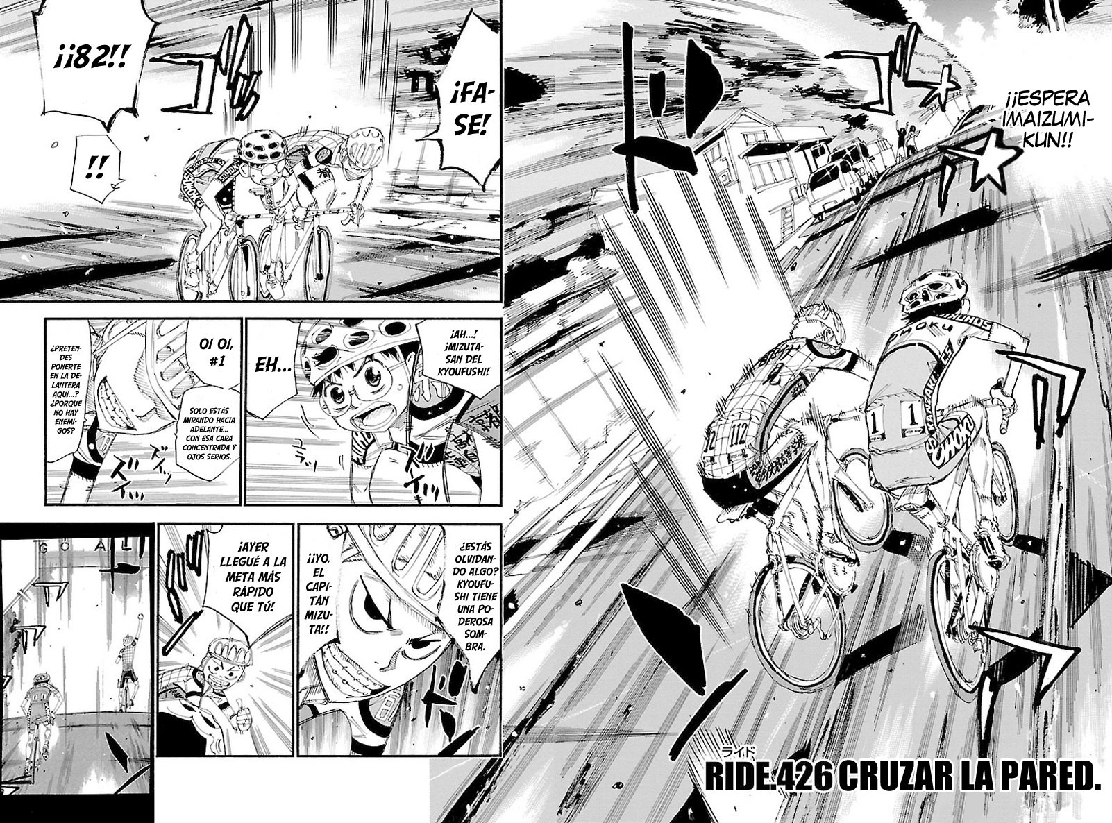 Yowamushi Pedal Capitulo 426: Cruzar la pared página 11