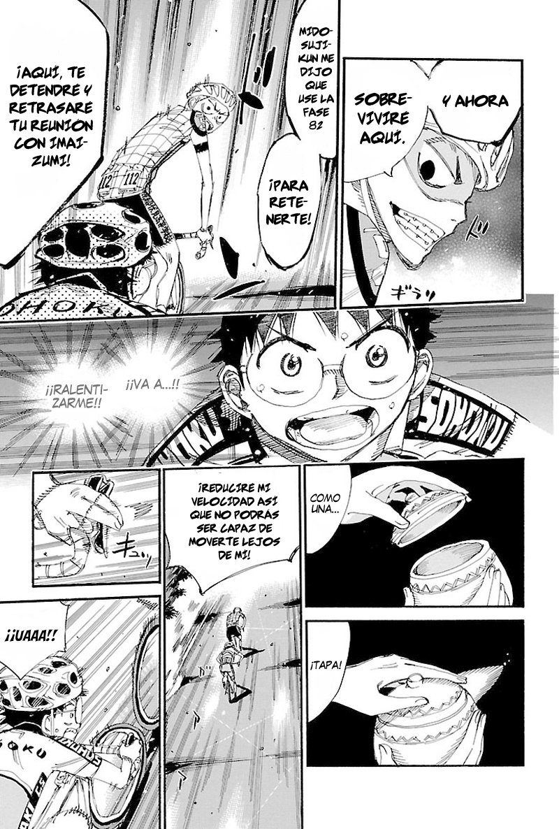 Yowamushi Pedal Capitulo 426: Cruzar la pared página 13