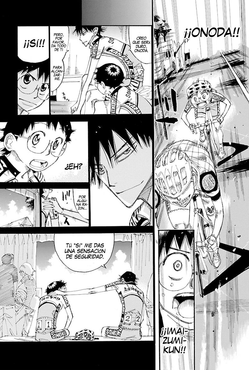 Yowamushi Pedal Capitulo 426: Cruzar la pared página 17