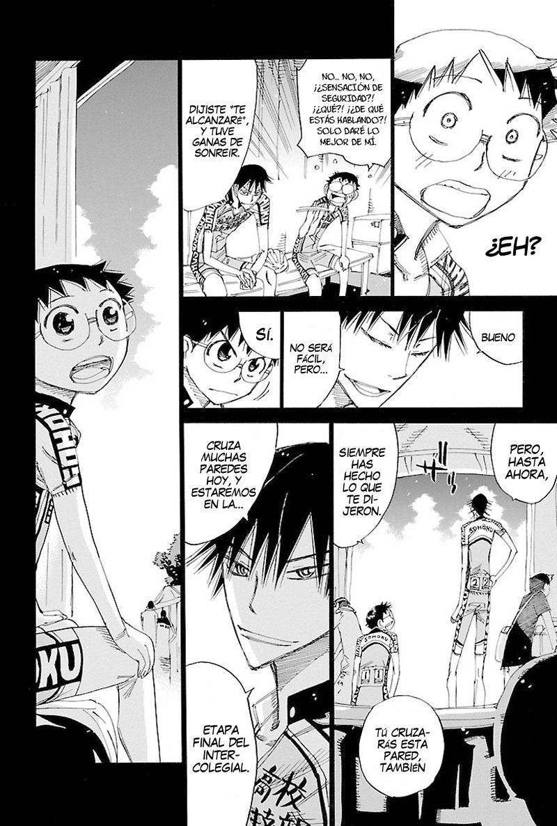 Yowamushi Pedal Capitulo 426: Cruzar la pared página 18