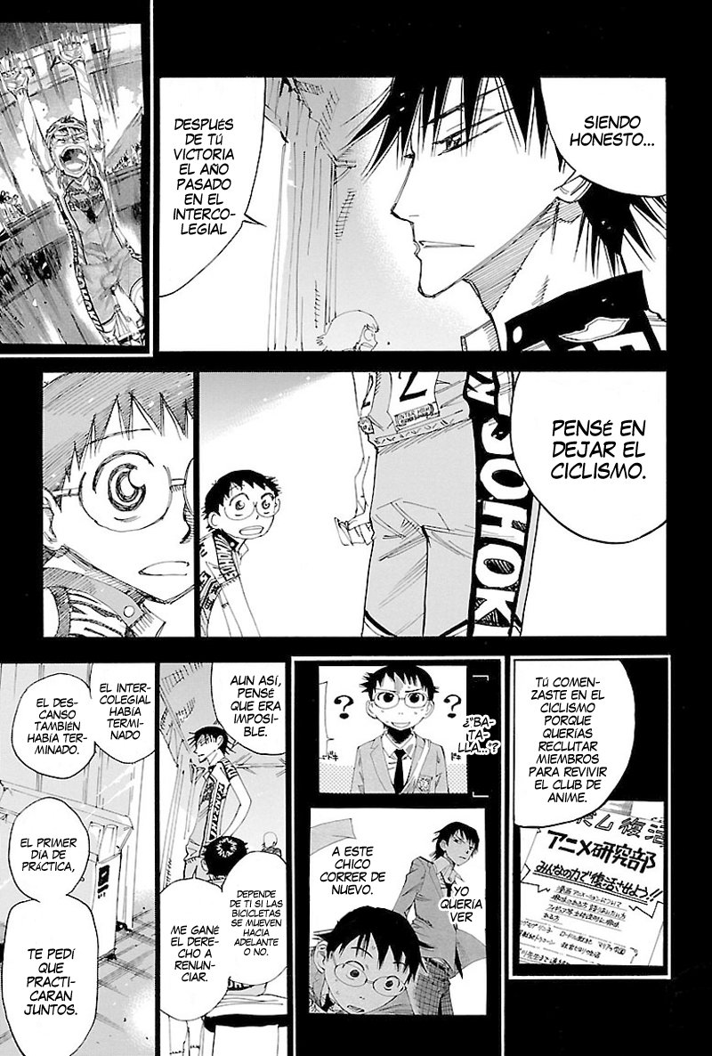 Yowamushi Pedal Capitulo 426: Cruzar la pared página 19