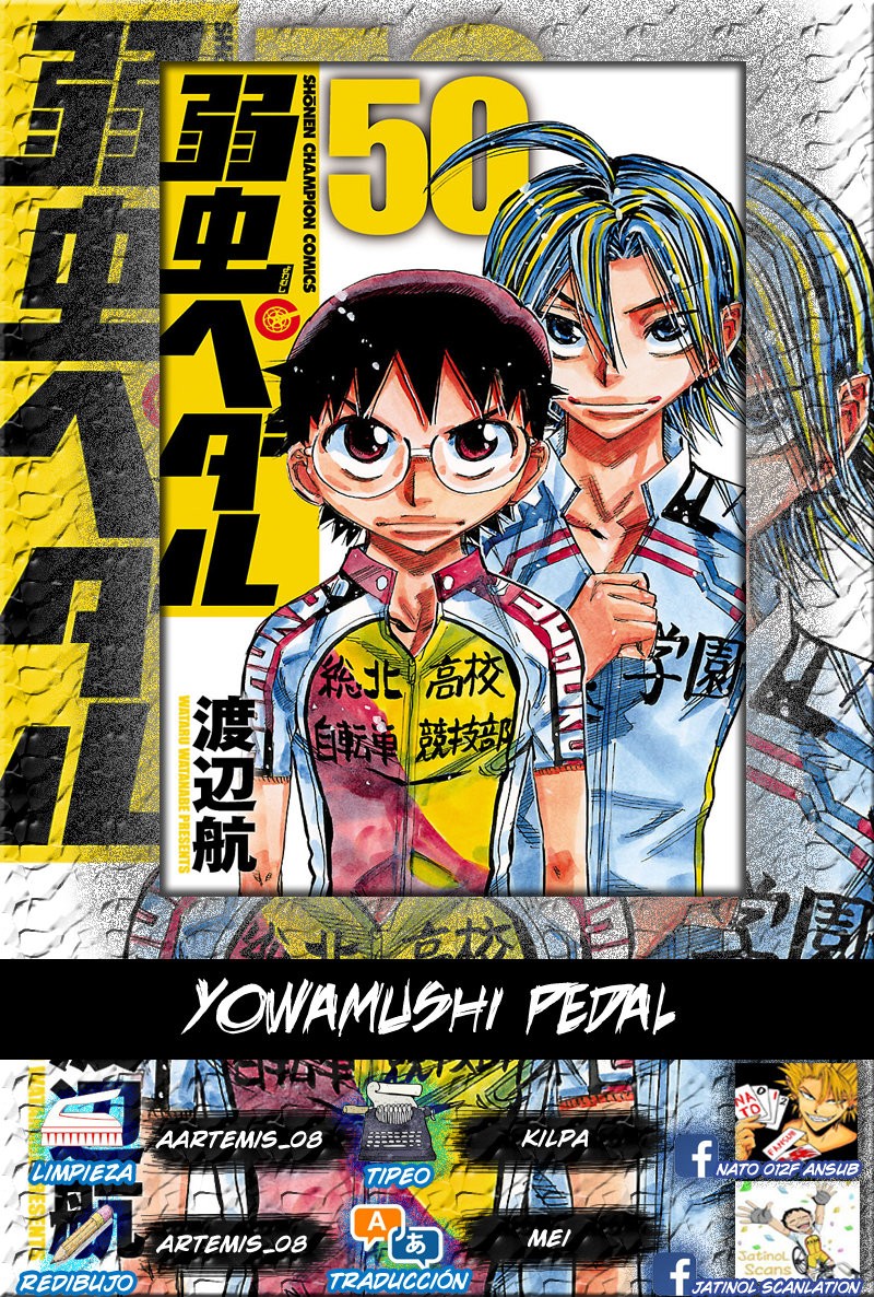 Yowamushi Pedal Capitulo 426: Cruzar la pared página 2
