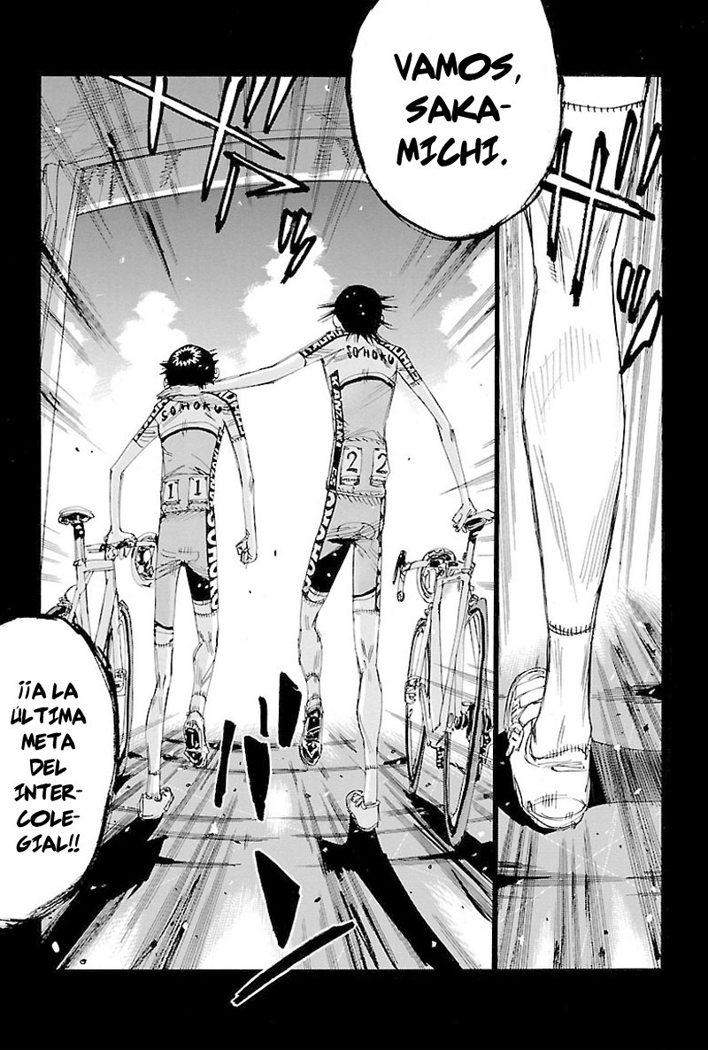 Yowamushi Pedal Capitulo 426: Cruzar la pared página 21