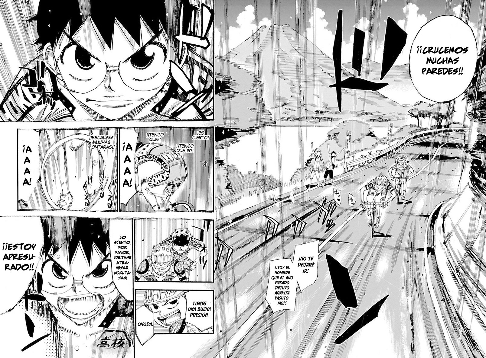 Yowamushi Pedal Capitulo 426: Cruzar la pared página 22