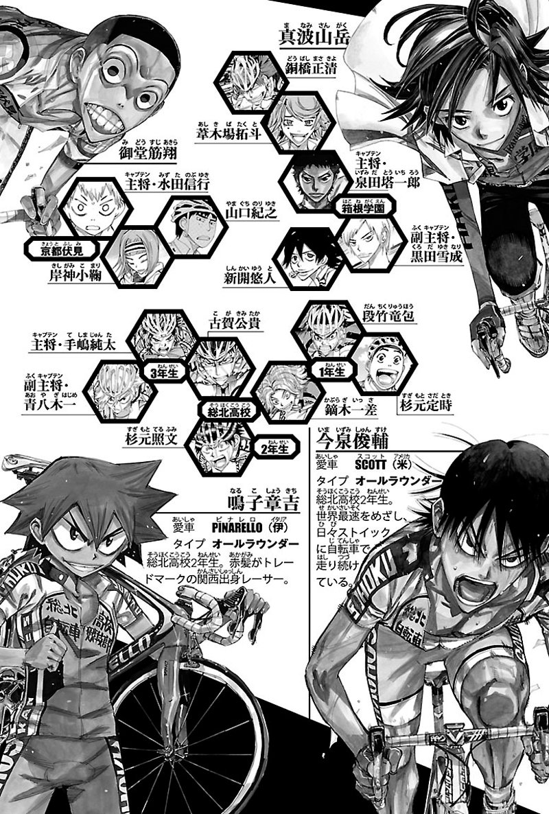 Yowamushi Pedal Capitulo 426: Cruzar la pared página 6