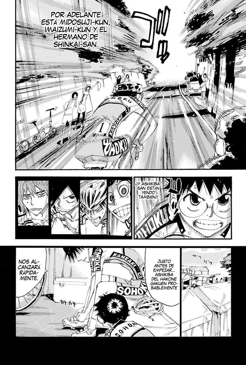 Yowamushi Pedal Capitulo 426: Cruzar la pared página 9