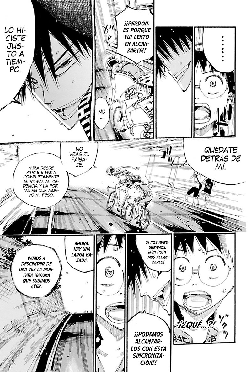 Yowamushi Pedal Capitulo 427: Los dos en el descenso página 10