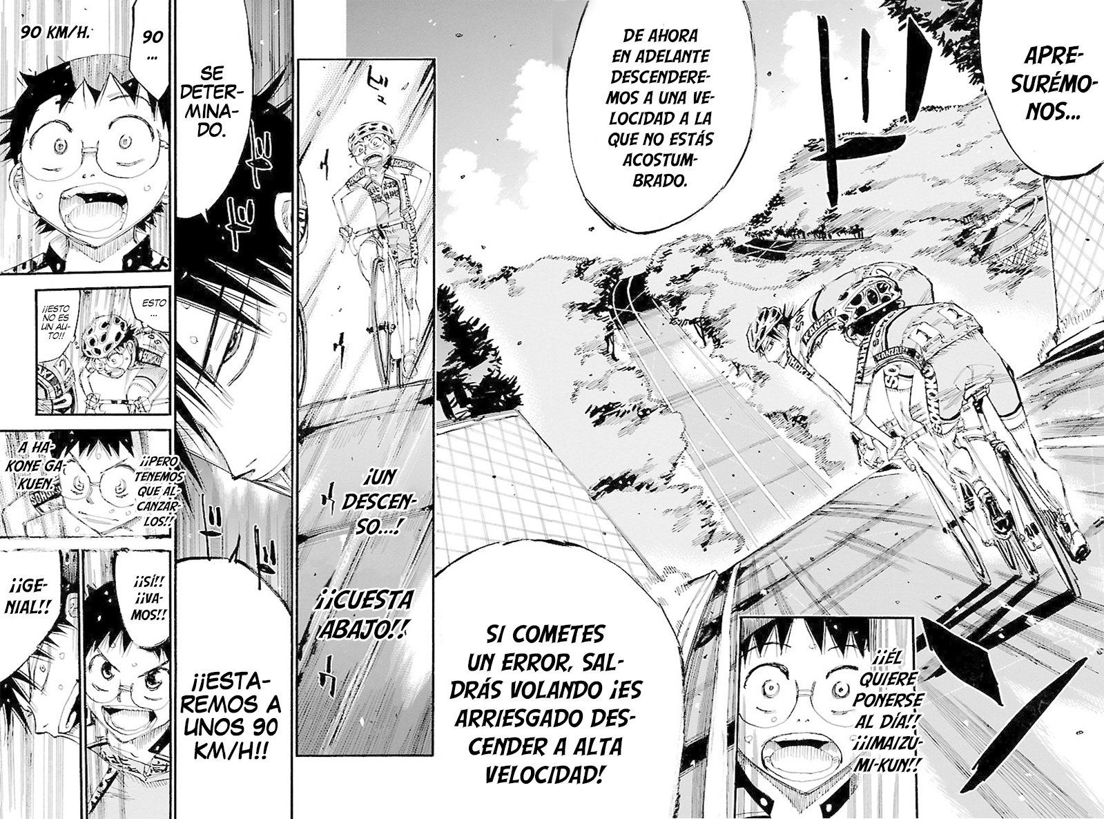 Yowamushi Pedal Capitulo 427: Los dos en el descenso página 11