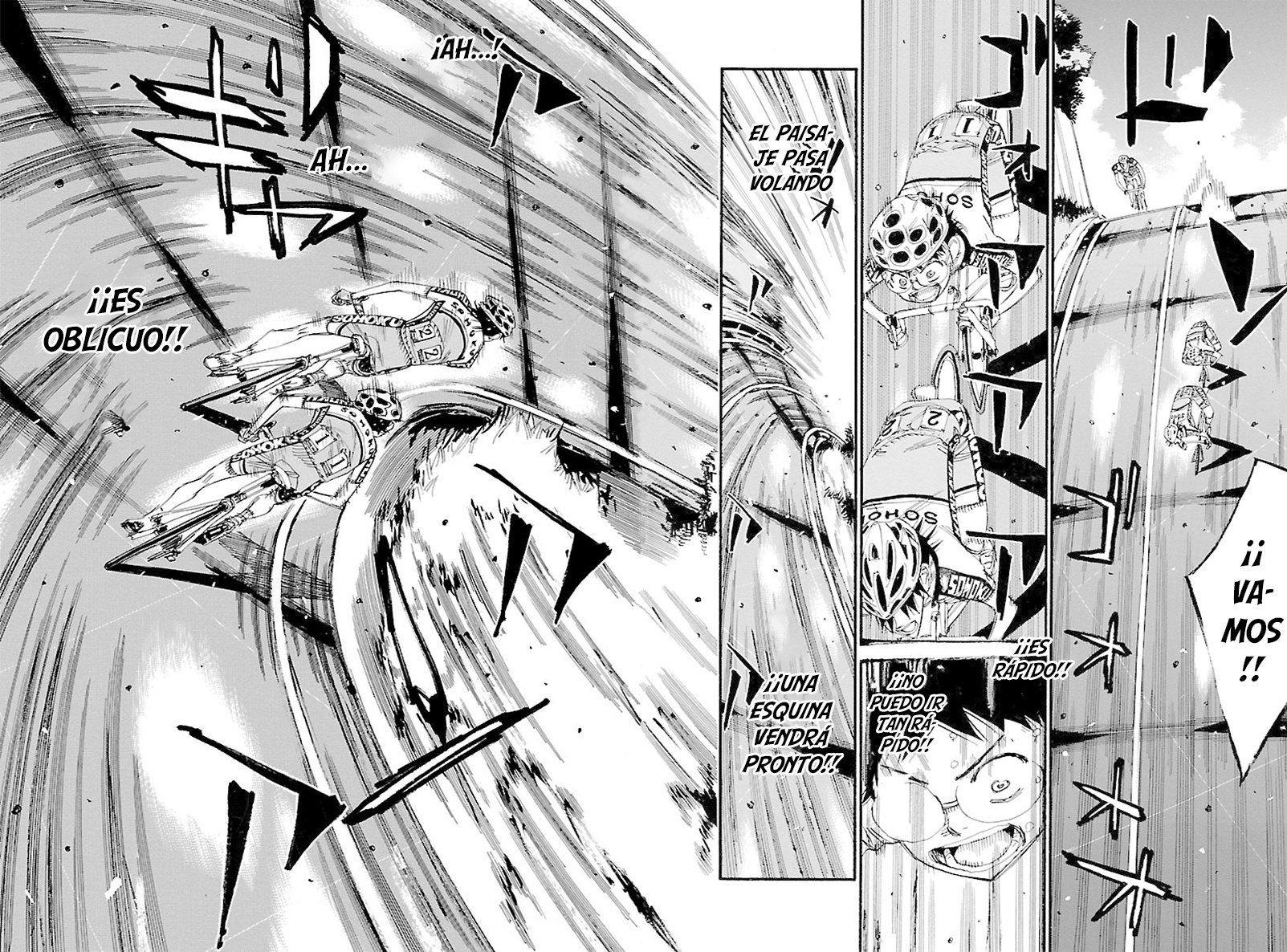 Yowamushi Pedal Capitulo 427: Los dos en el descenso página 12