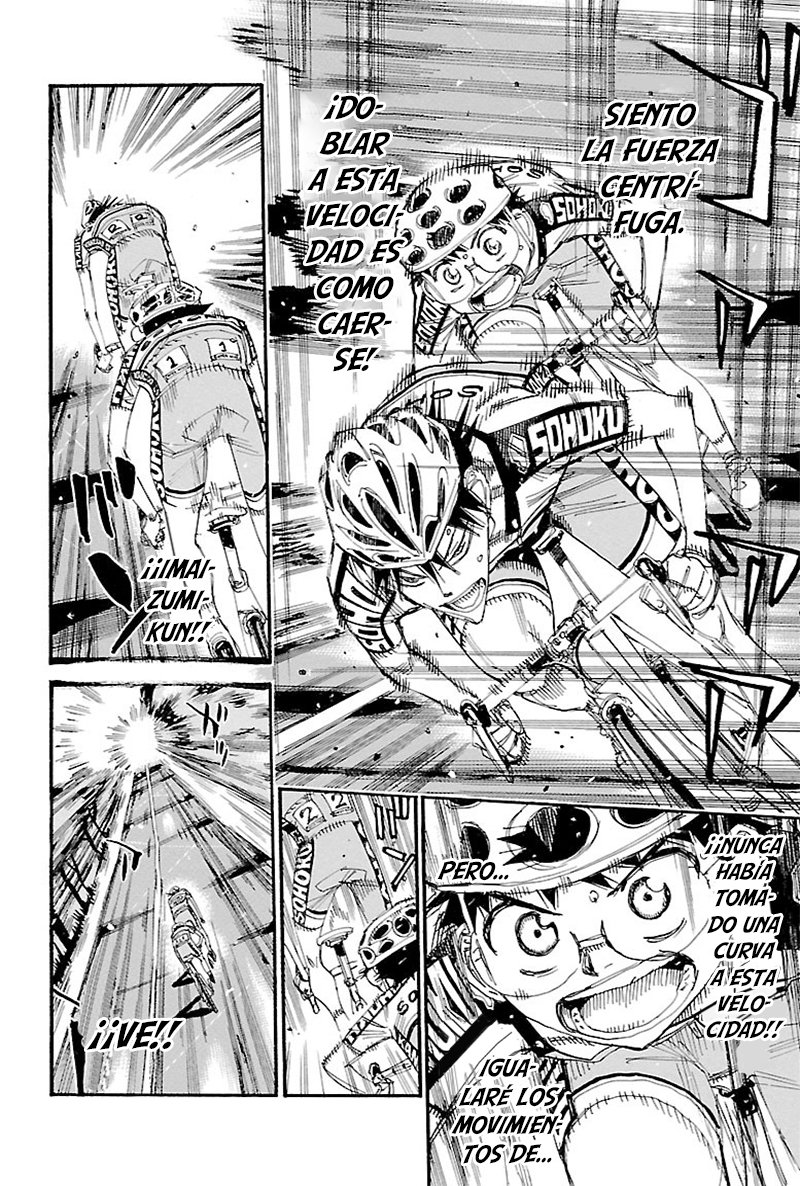 Yowamushi Pedal Capitulo 427: Los dos en el descenso página 13