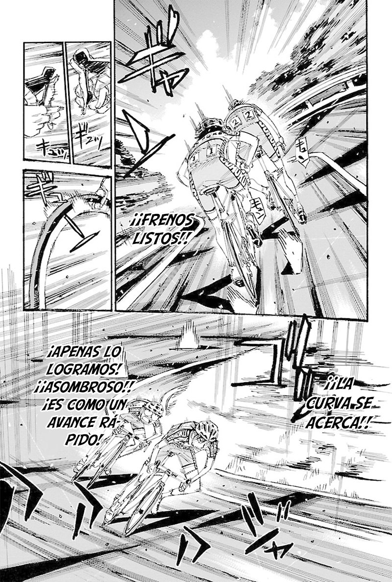 Yowamushi Pedal Capitulo 427: Los dos en el descenso página 14