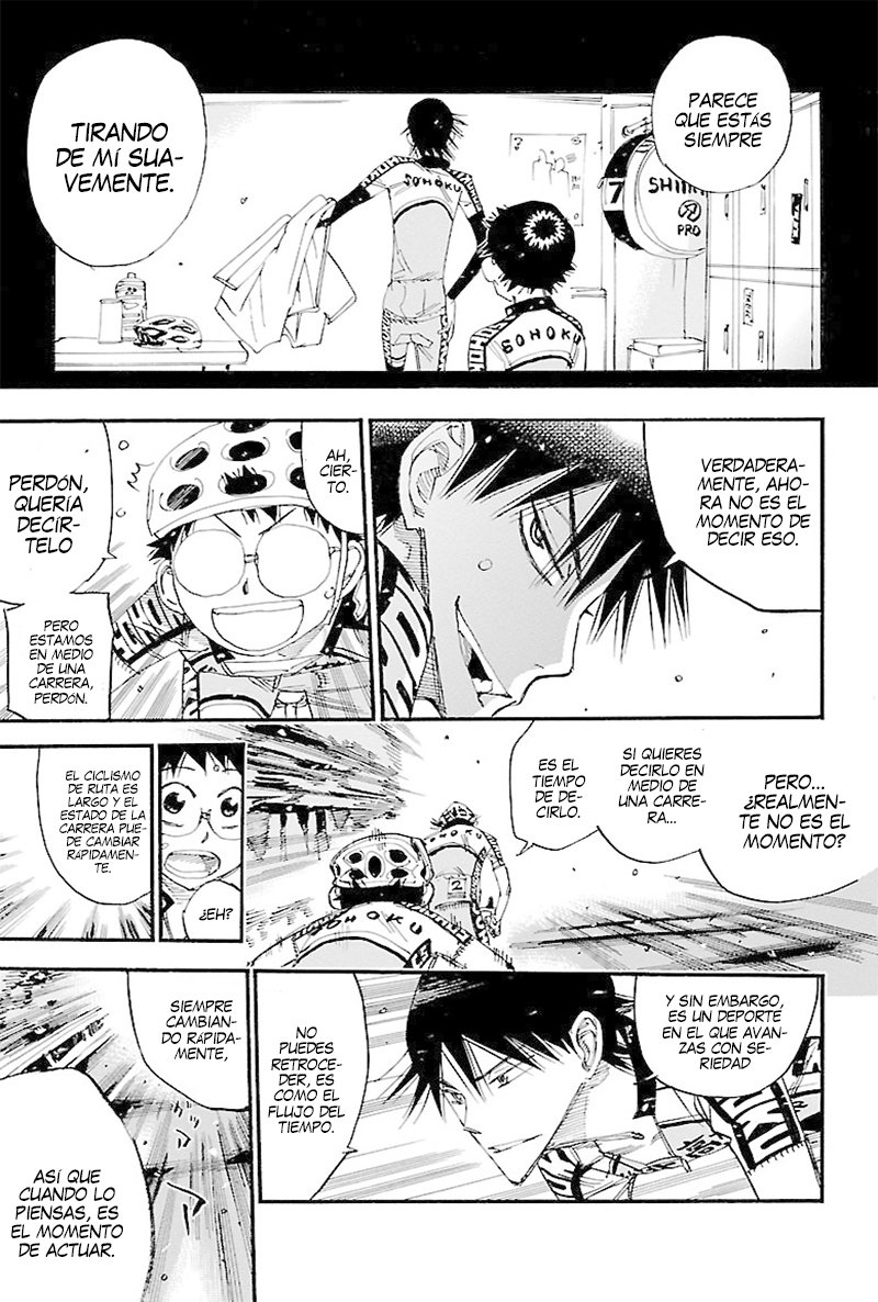 Yowamushi Pedal Capitulo 427: Los dos en el descenso página 16