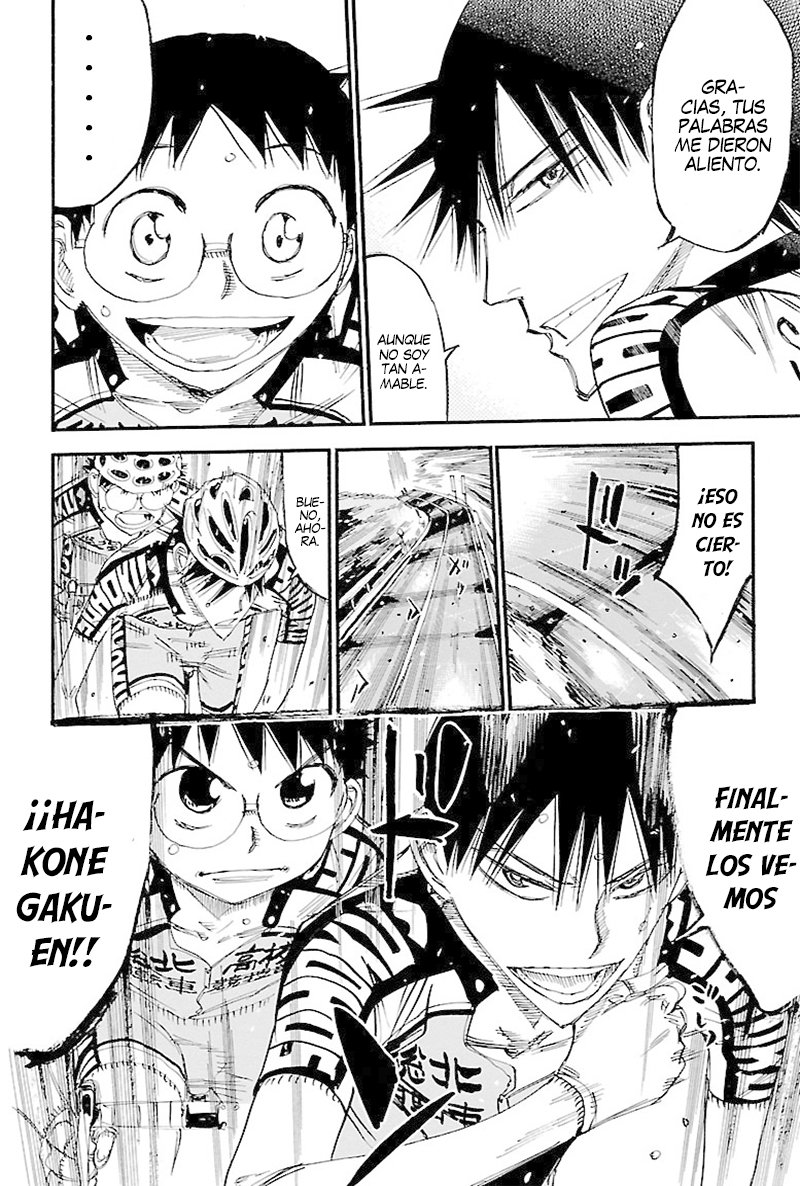 Yowamushi Pedal Capitulo 427: Los dos en el descenso página 17