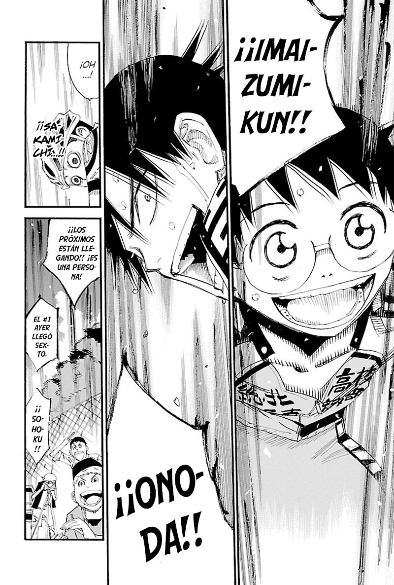 Yowamushi Pedal Capitulo 427: Los dos en el descenso página 7