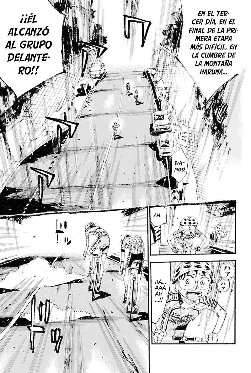 Yowamushi Pedal Capitulo 427: Los dos en el descenso página 8