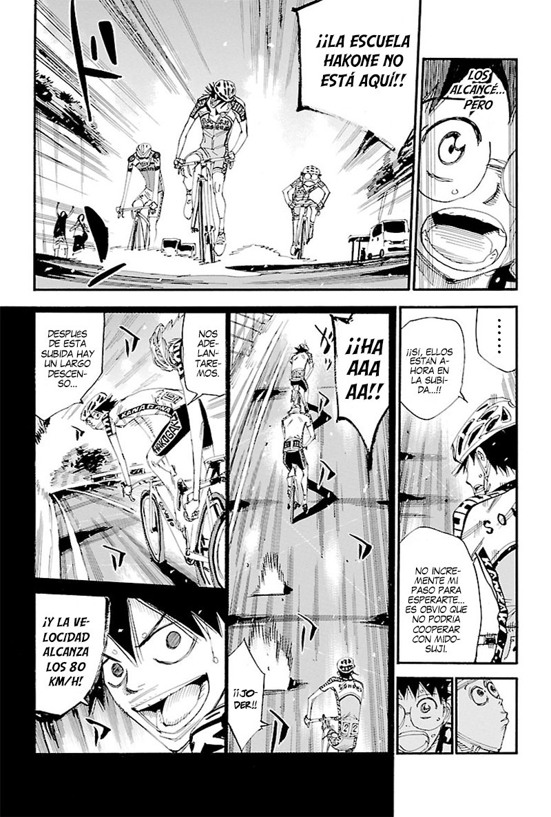 Yowamushi Pedal Capitulo 427: Los dos en el descenso página 9