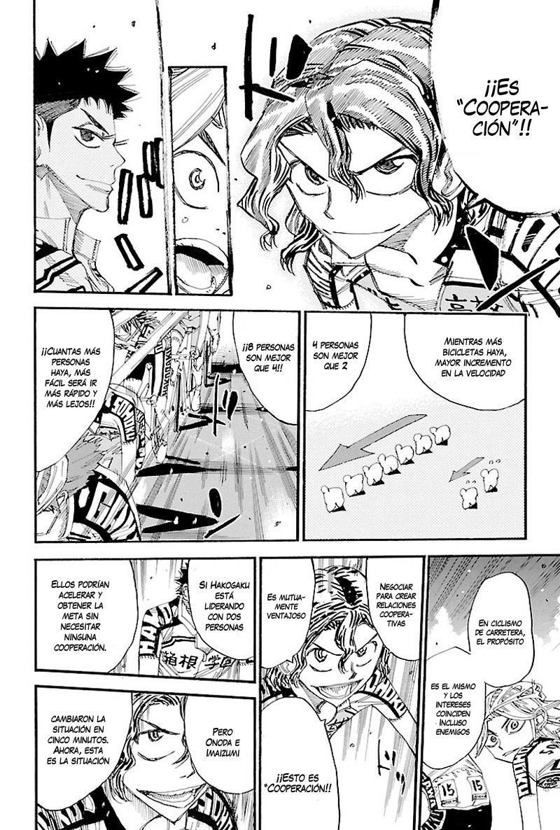 Yowamushi Pedal Capitulo 428: Cooperación página 10