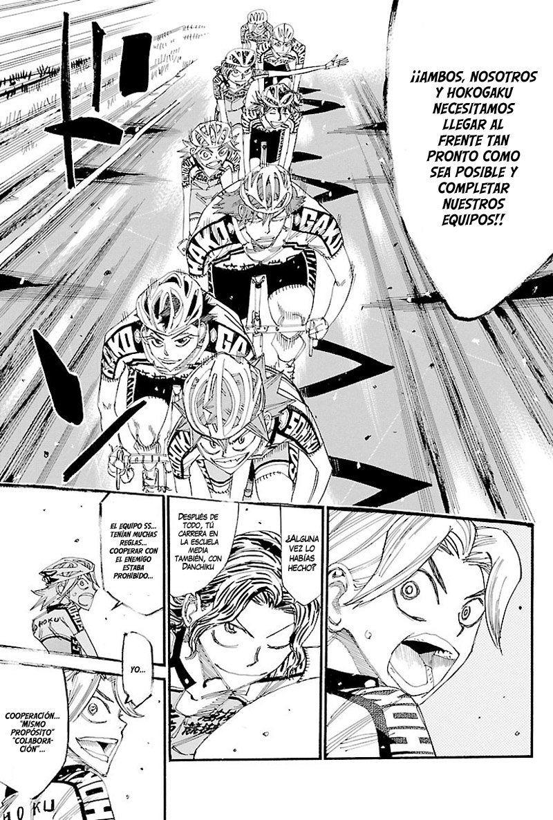 Yowamushi Pedal Capitulo 428: Cooperación página 11