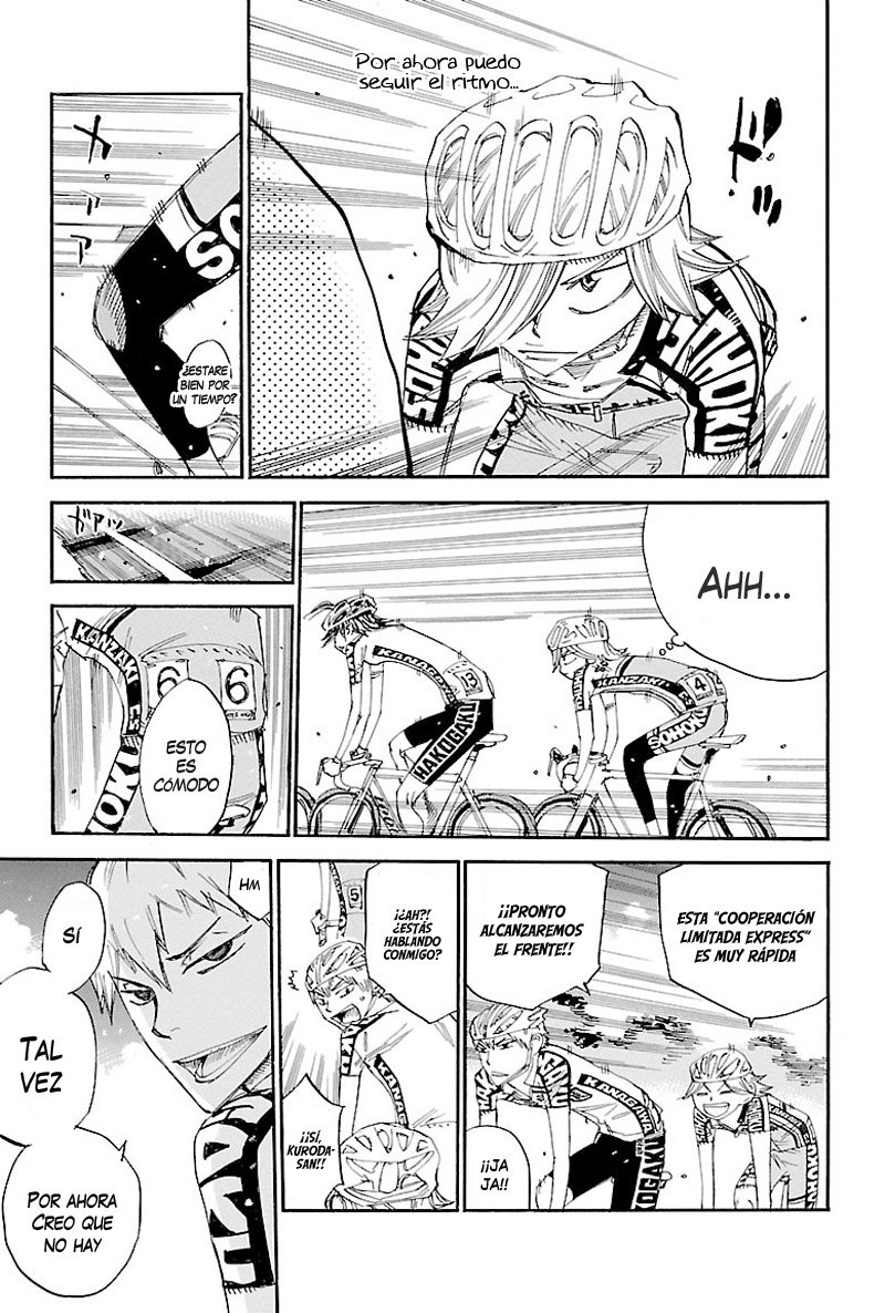 Yowamushi Pedal Capitulo 428: Cooperación página 15