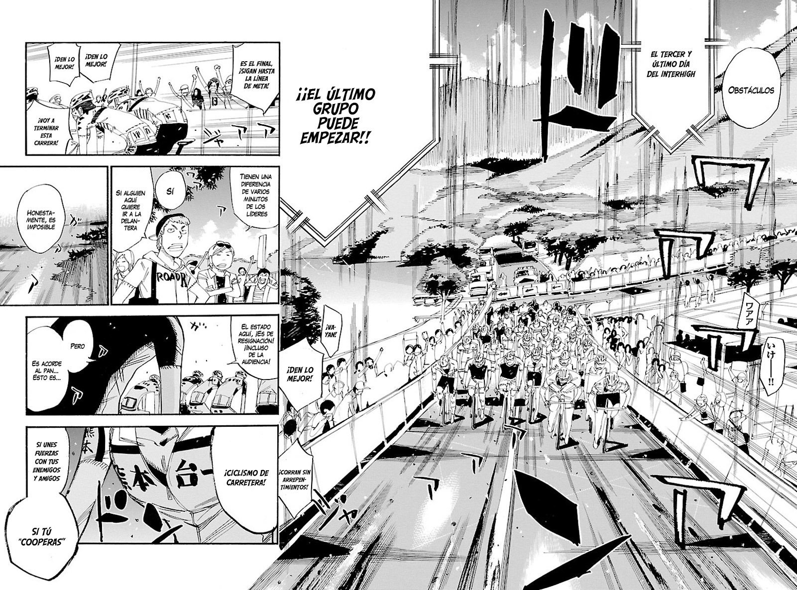 Yowamushi Pedal Capitulo 428: Cooperación página 16