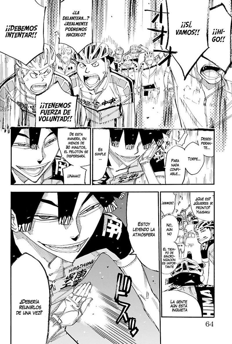 Yowamushi Pedal Capitulo 428: Cooperación página 19