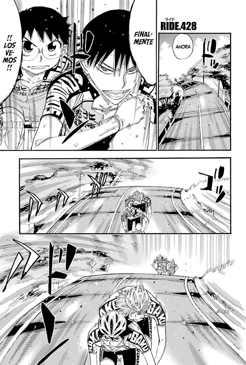 Yowamushi Pedal Capitulo 428: Cooperación página 2