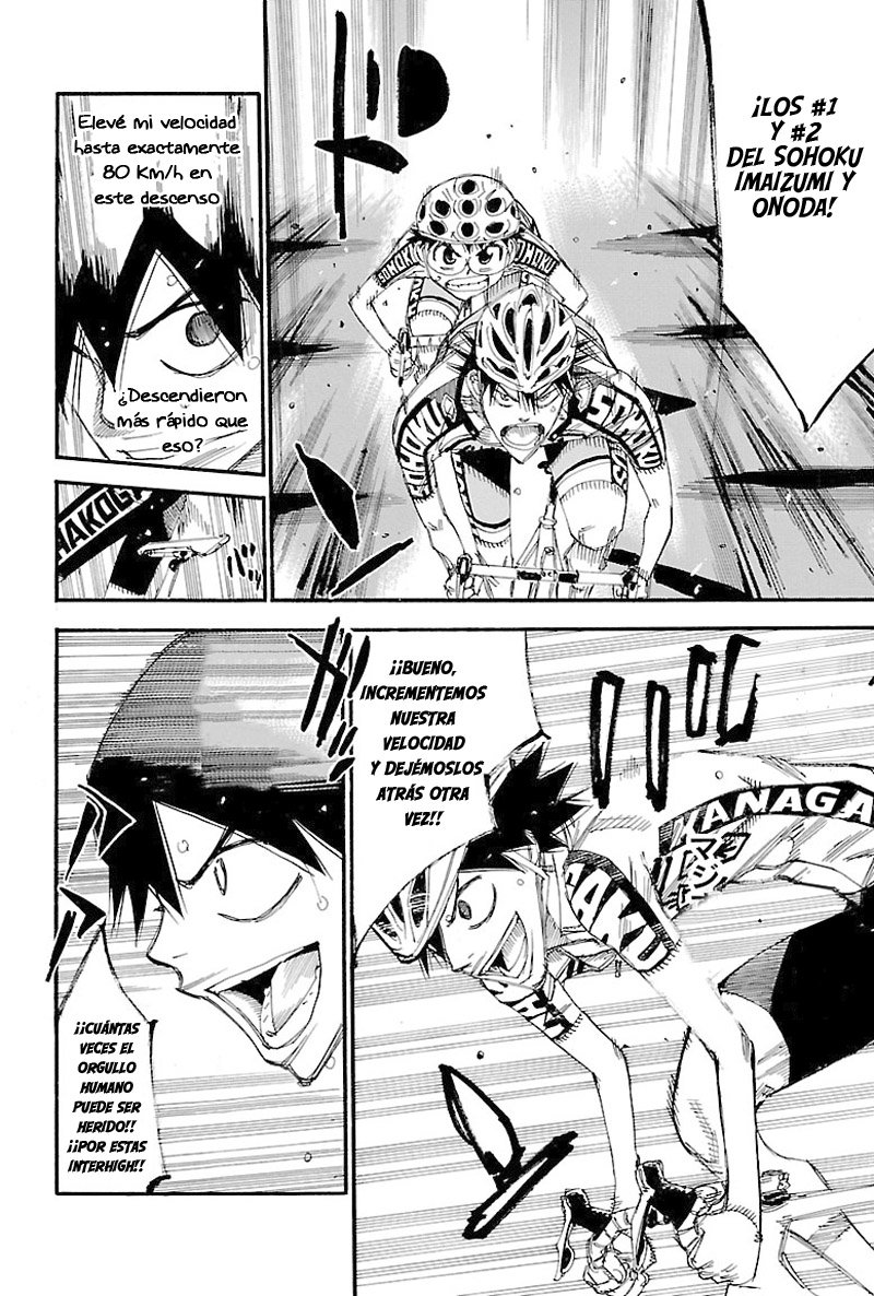 Yowamushi Pedal Capitulo 428: Cooperación página 4