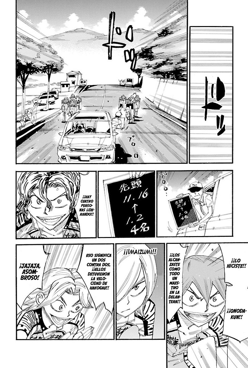 Yowamushi Pedal Capitulo 428: Cooperación página 6
