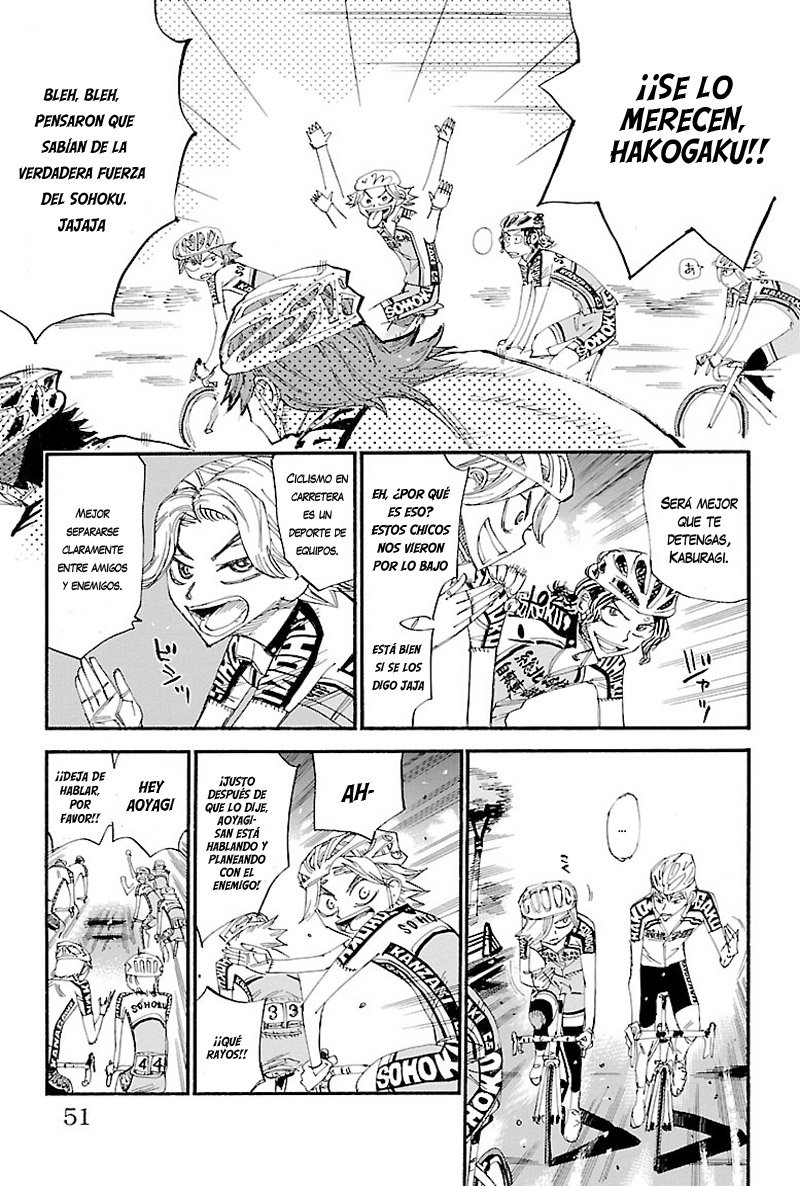 Yowamushi Pedal Capitulo 428: Cooperación página 7