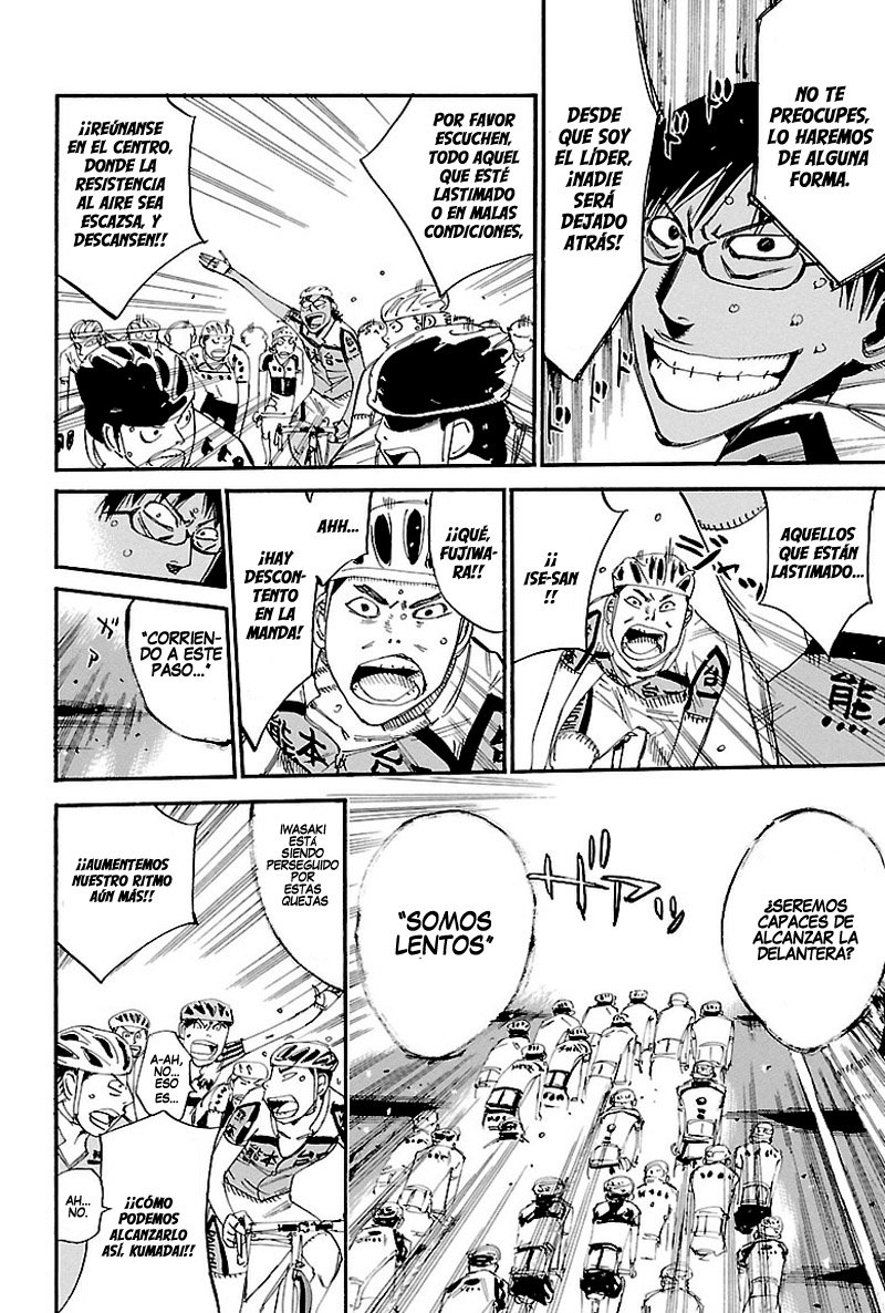 Yowamushi Pedal Capitulo 429: El lider del peloton página 10