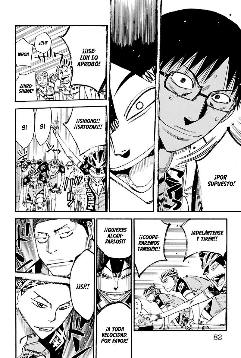 Yowamushi Pedal Capitulo 429: El lider del peloton página 16