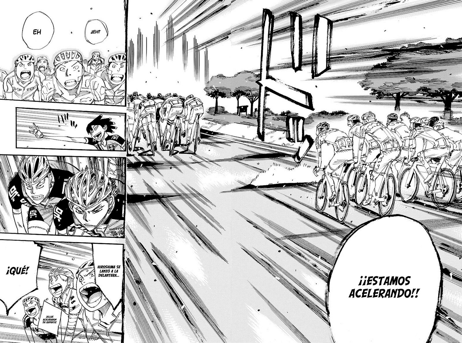Yowamushi Pedal Capitulo 429: El lider del peloton página 18